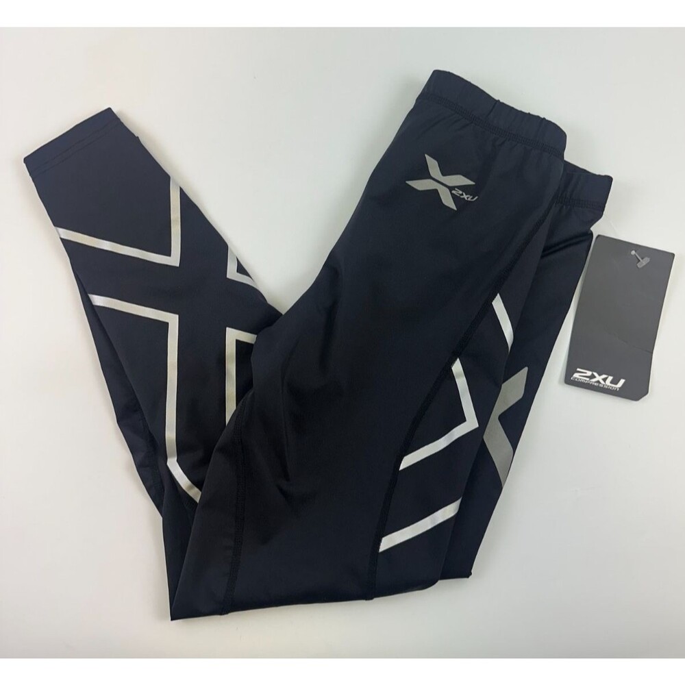 2XU Core Compression Tight Leggings Black PWX Athletic Training New Women Medium